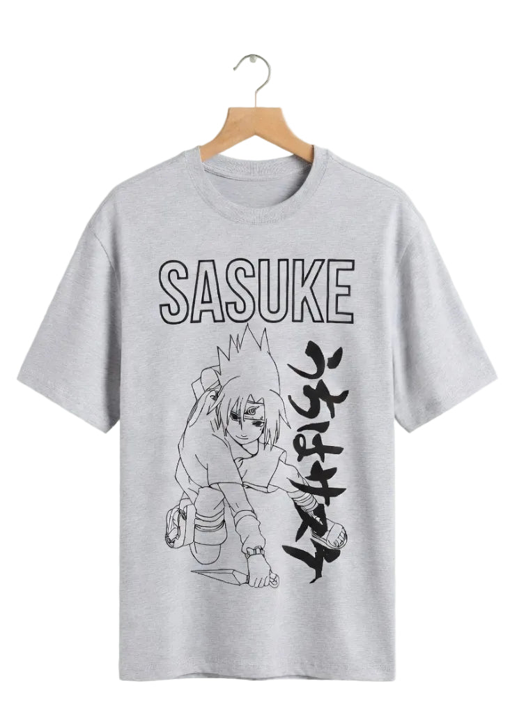 Sasuke Oversized Graphic T-Shirt